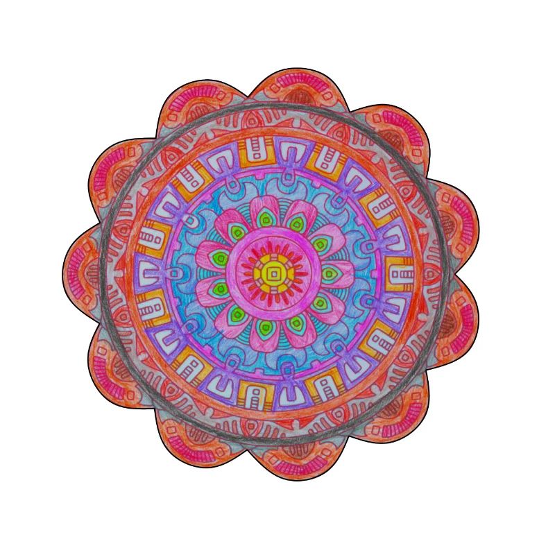 Explosion de couleurs du Cercle Mandala