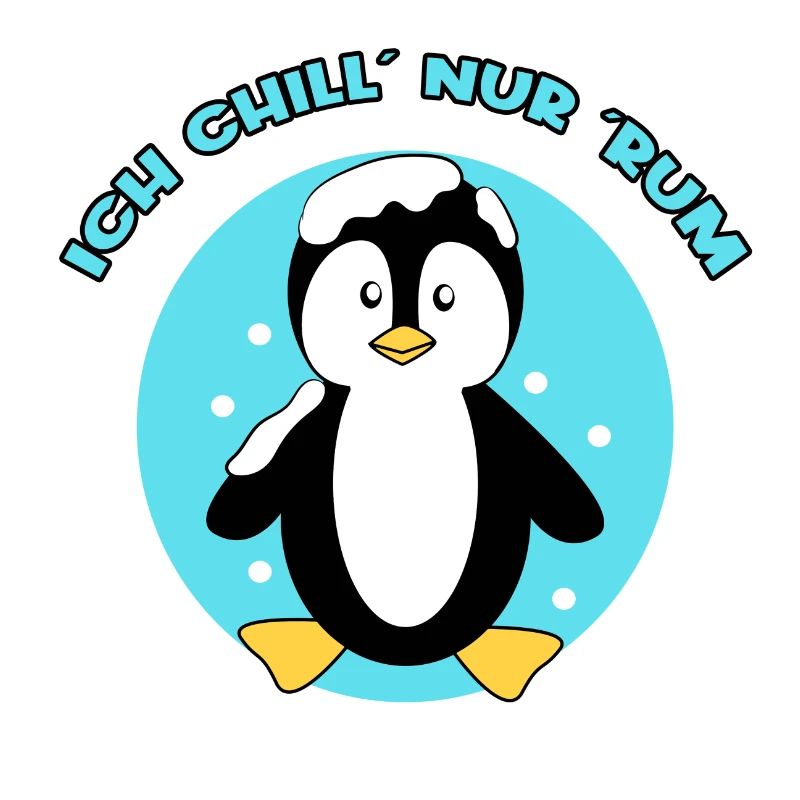 Süß Pinguin Seevogel Arktis Tier Schnee Vogel Eis