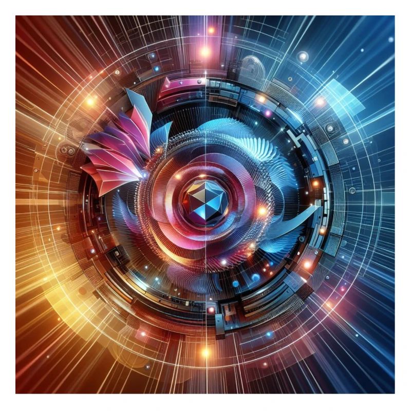 Future Fusion: holographic and circular gradient