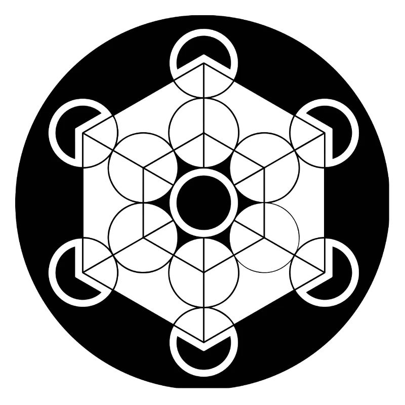 Crop circle cube de Metatron