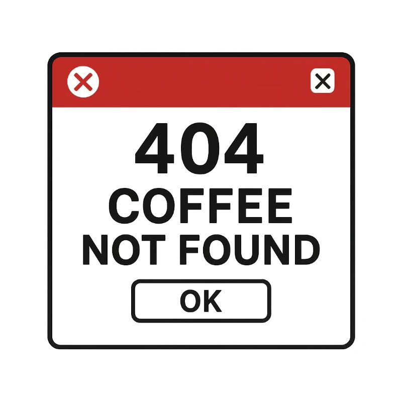 404 coffee not found