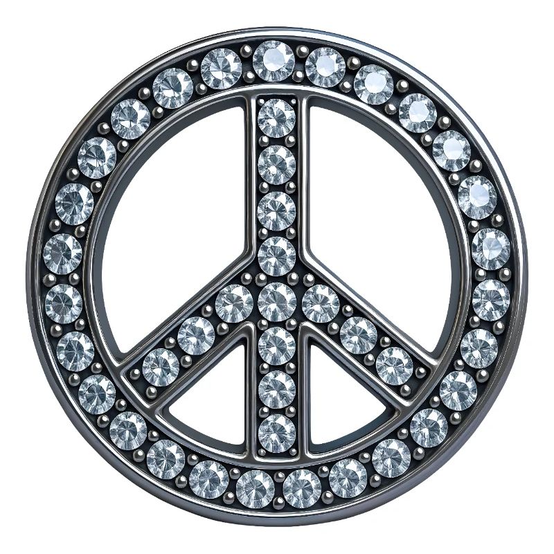 DIAMOND IS PEACE - peace & love