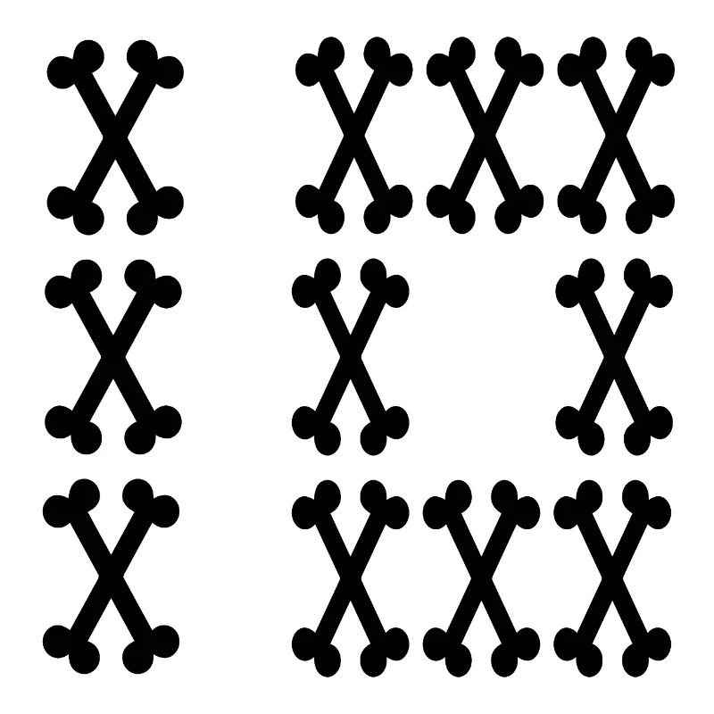 Number 10 Ten Bones