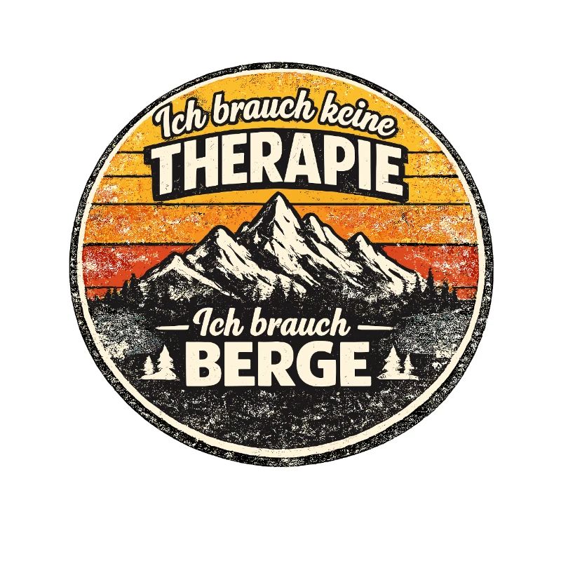 Berge statt Therapie Patch