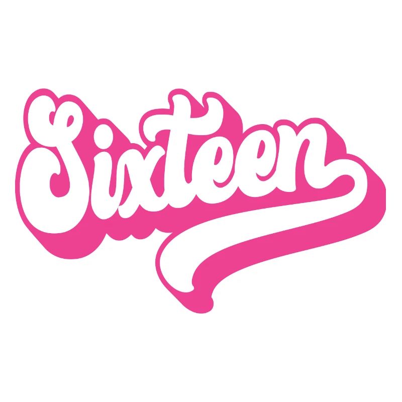 Seize 16e anniversaire pour les filles de 16 ans