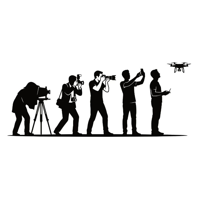 Évolution de la photographie – du trépied au drone