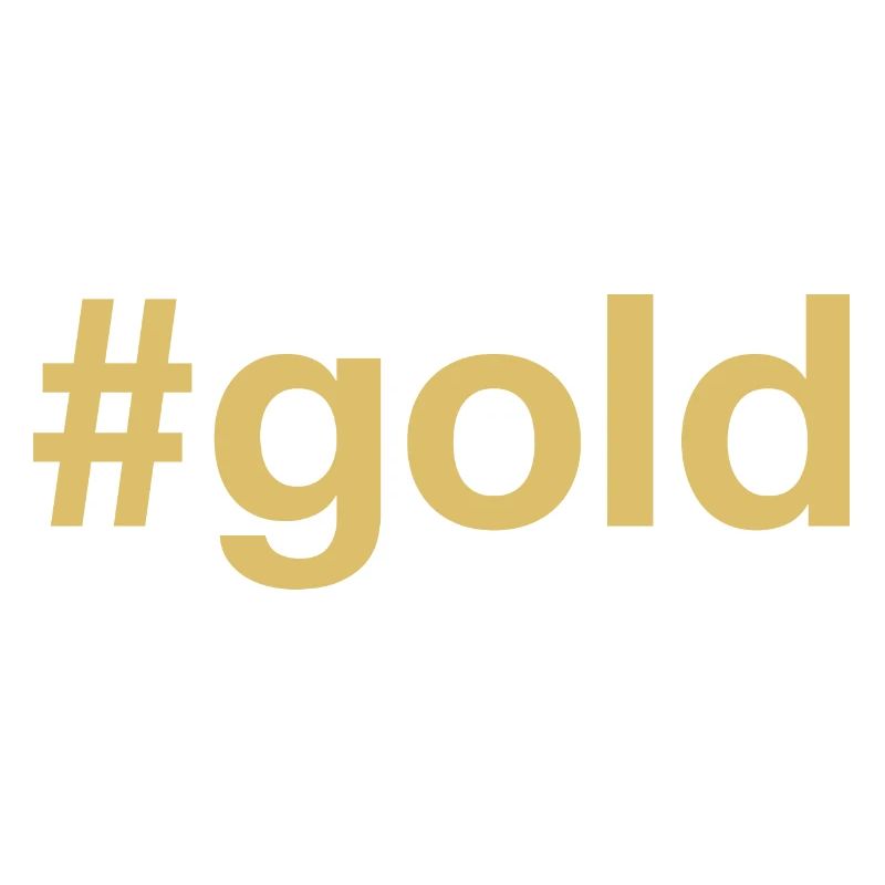 GOLD Hashtag