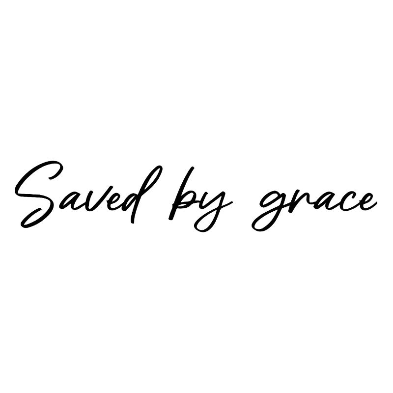 Geschenke mit Christlichen Spruch Saved by Grace 