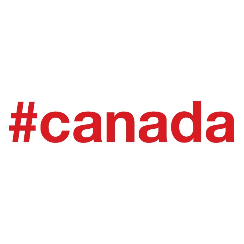 CANADA Hashtag Kanada