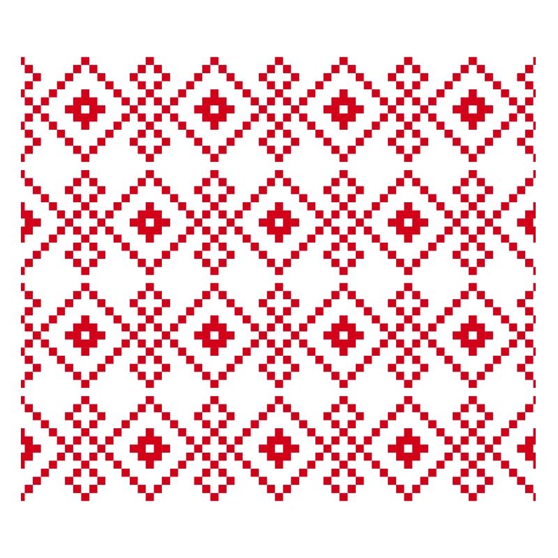 Weihnachtlicher einfarbiger Pullover (rot)