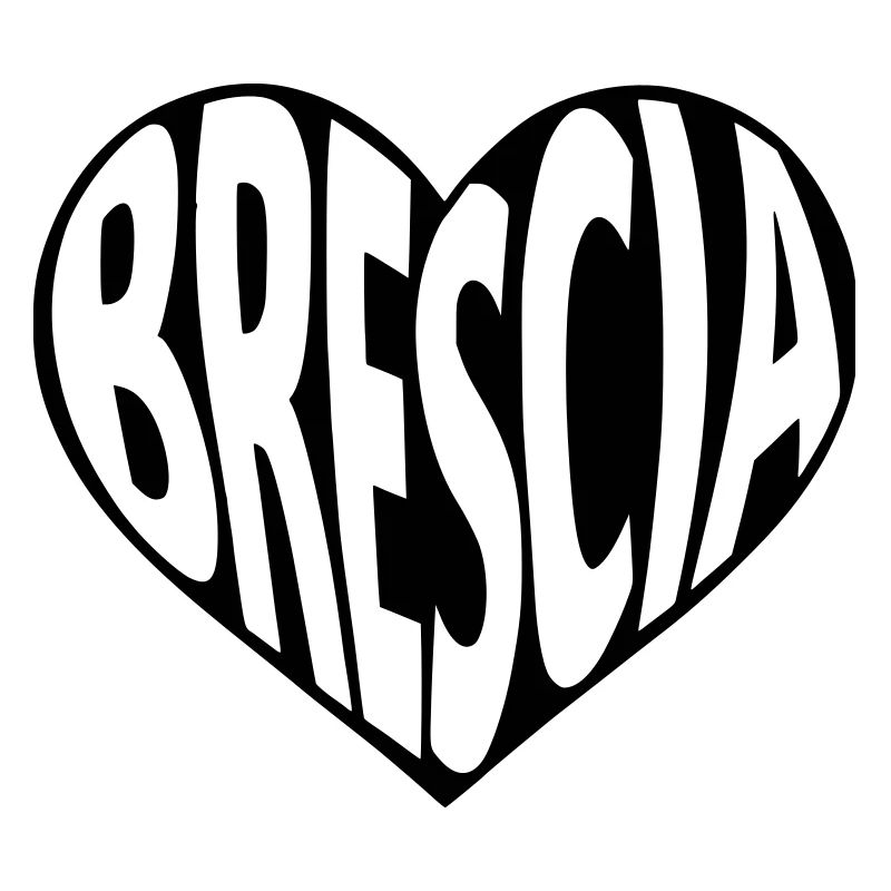 Brescia Heart Typography