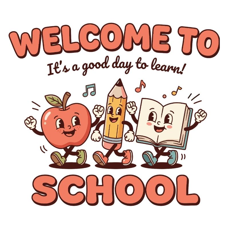 Welcome to School Design – Einschulung Kinder