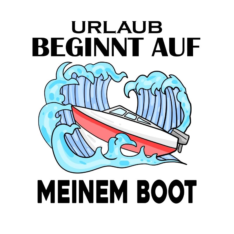Urlaub Boot Spruch