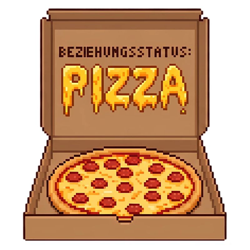 Statut relationnel Pizza célibataire Saint-Valentin