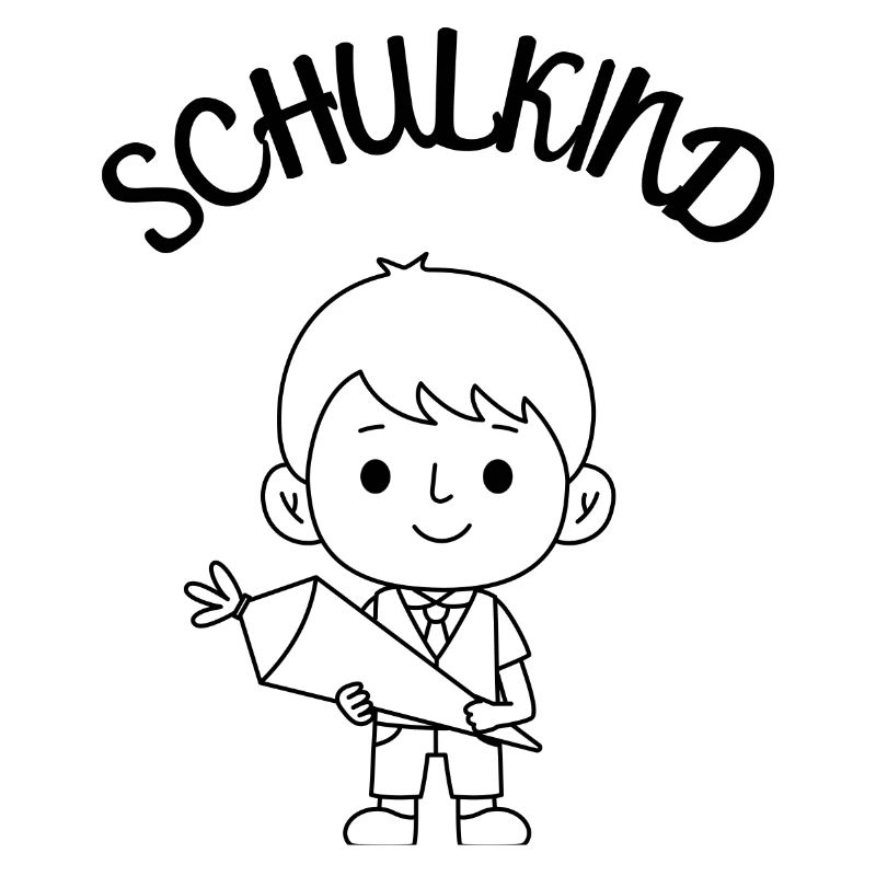 Schulkind Junge Schulstart Einschulung