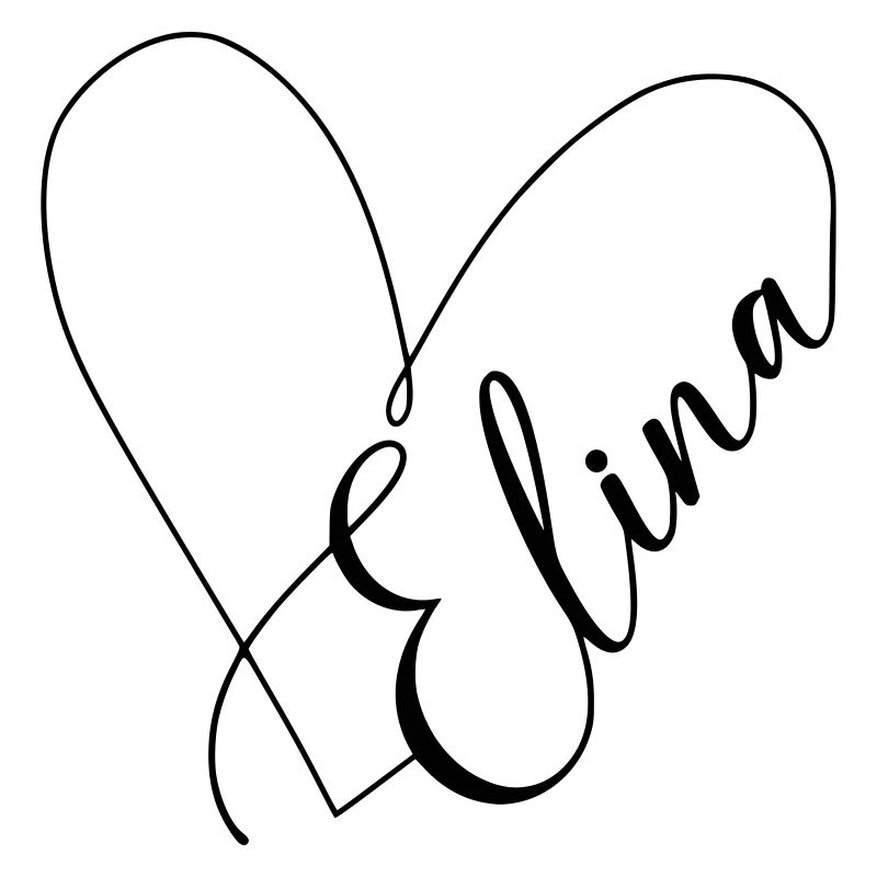 Elina Name Heart Line