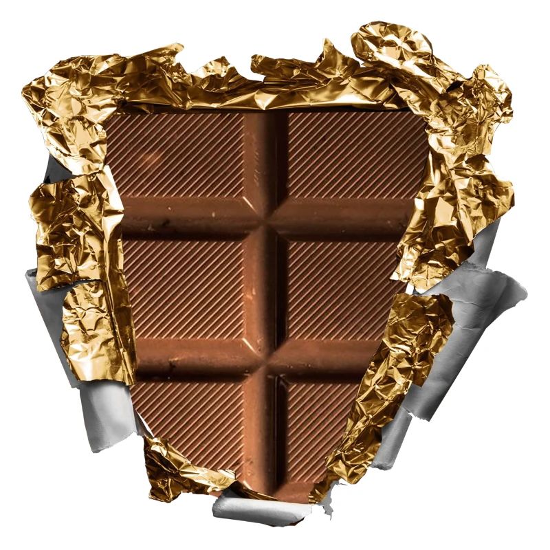 six pack schokolade