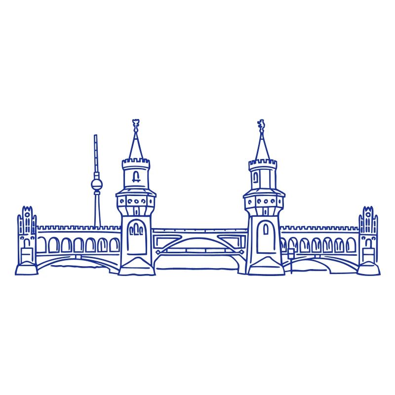 Oberbaum Bridge in Berlin