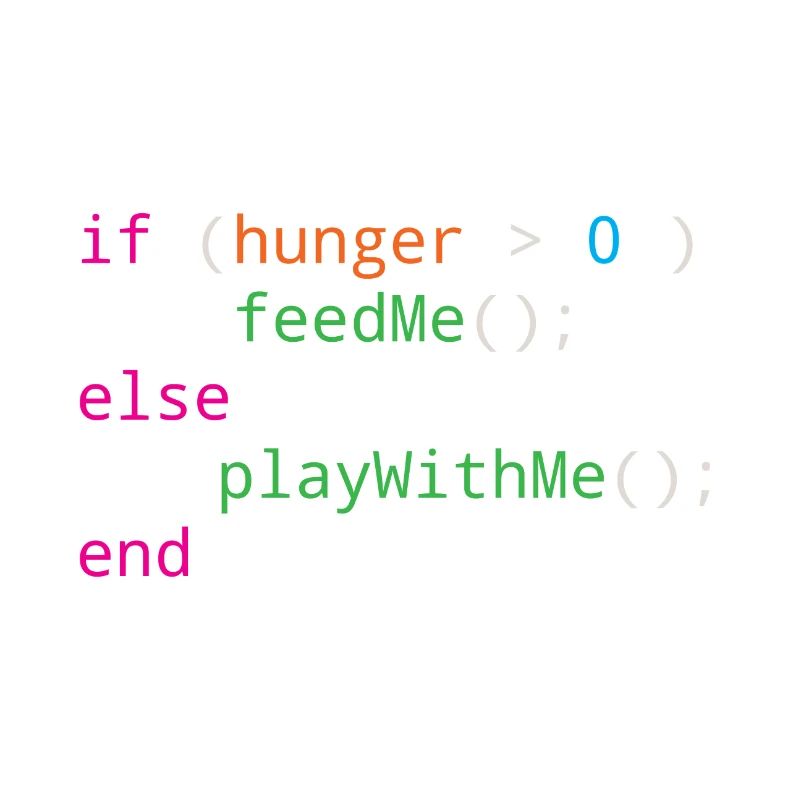 Programmierer Quellcode Hunger oder Spielen