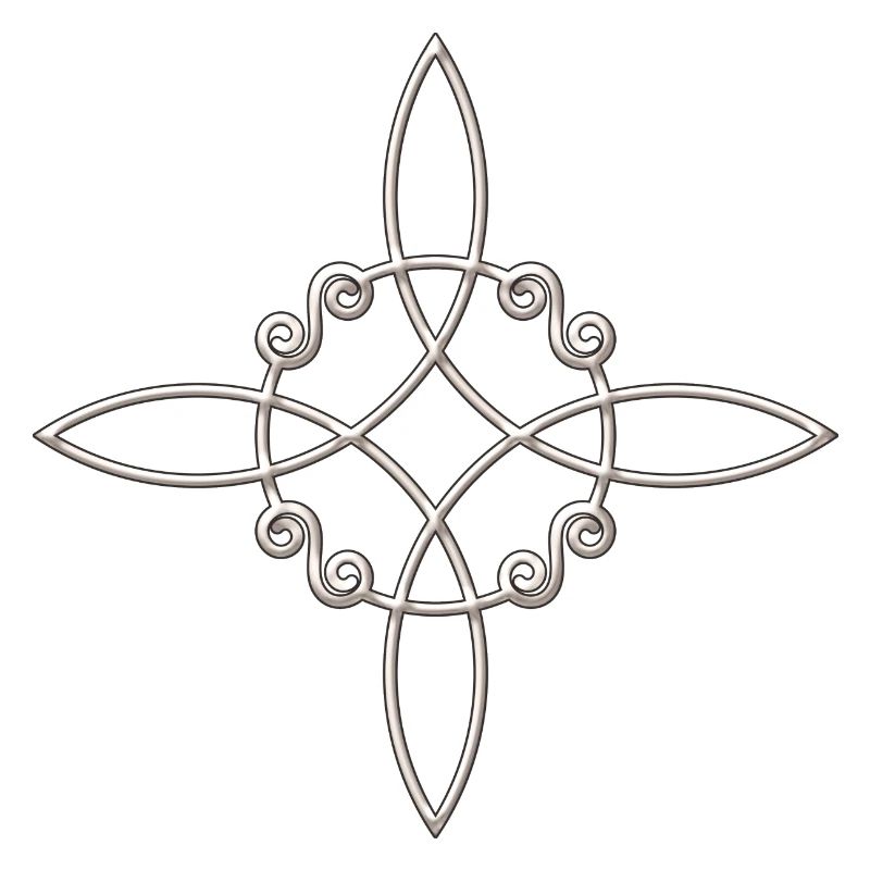 Witch`s Knot, Hexenknoten, Bindet die 4 Elemente