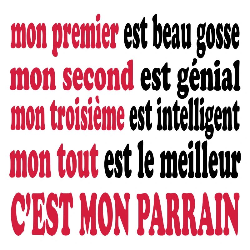 Mon parrain est beau