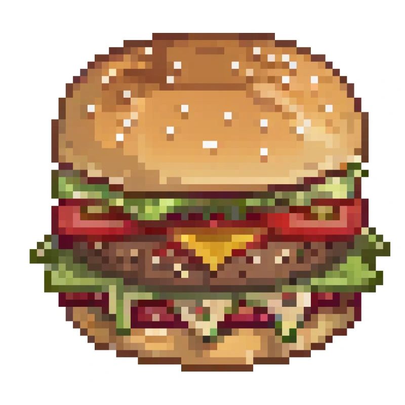 Burger de la taille d’un octet