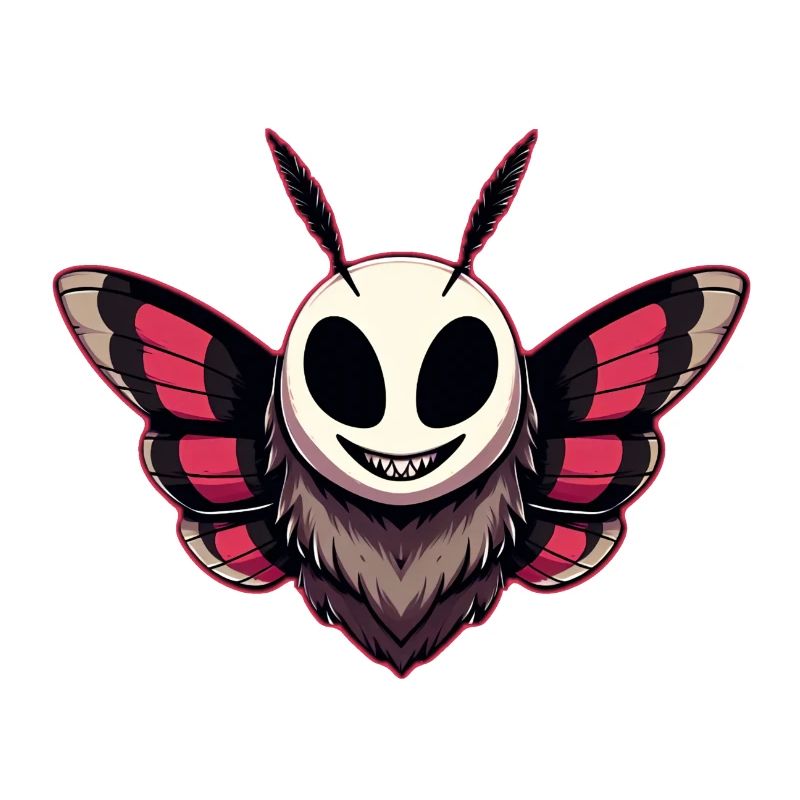 Evil Moth - Mothman Cryptid