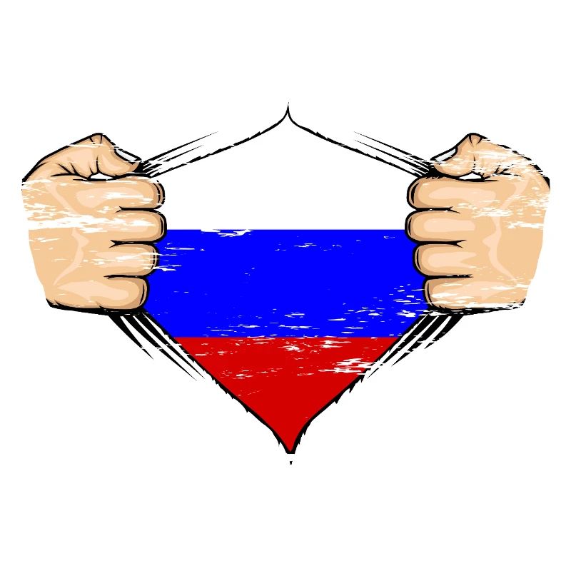 Conception du drapeau de la Russie utilisée