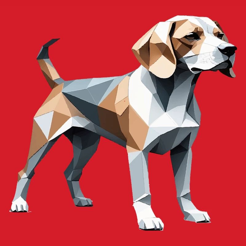 Beagle - Conception de chien de compagnie
