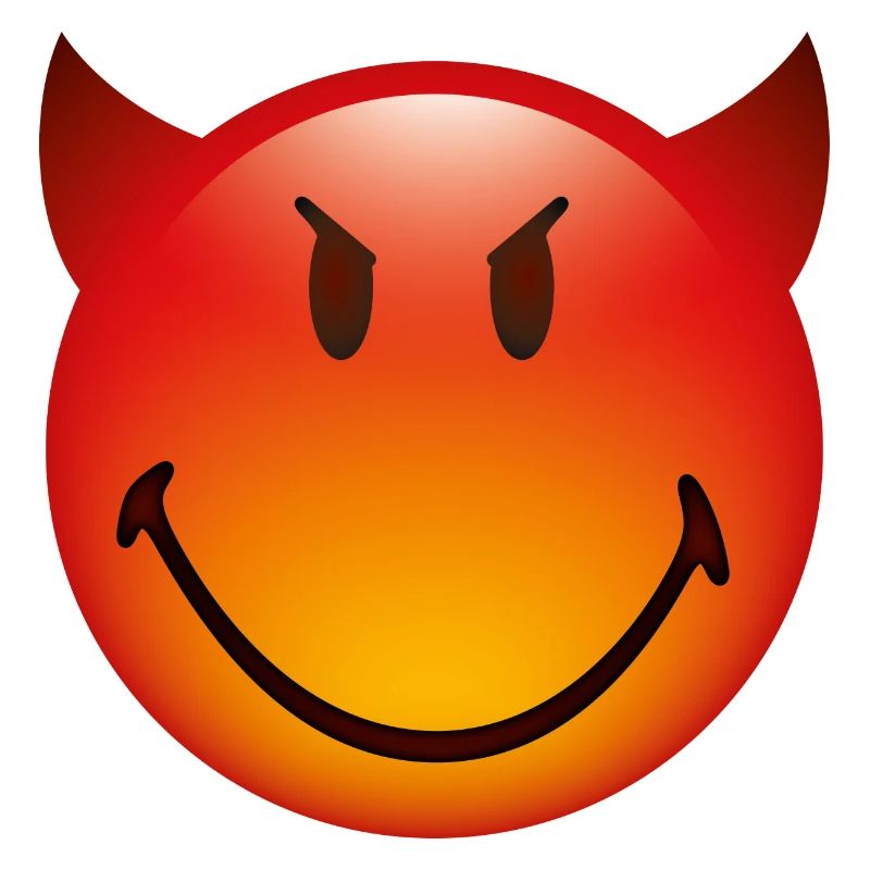 Smiley Glossy Devil