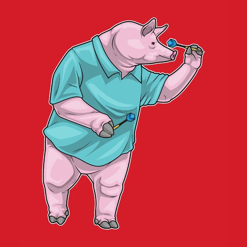 Fléchette cochon Fléchette
