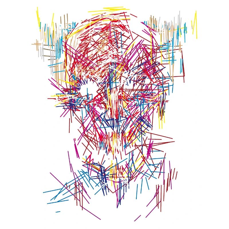 Halloween devil / Abstract