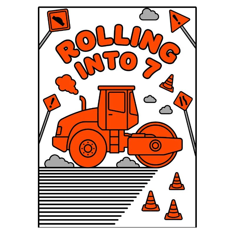 Rolling Into 7 Dampfwalze