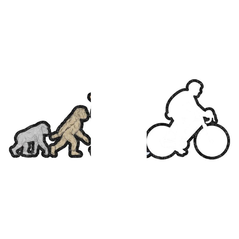 Vélo Evolution Blanc Grunge