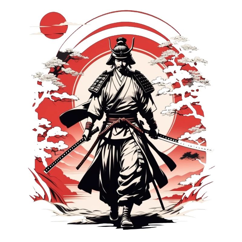 Samurai-Krieger - Japan - Dämon