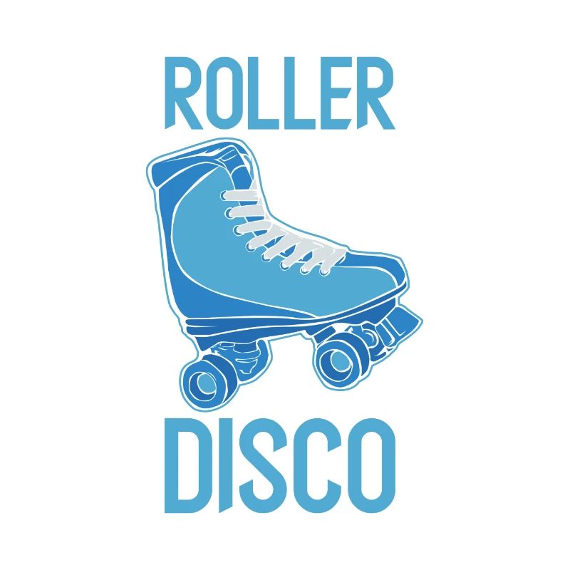 Roller Disco - roller skate Old school nostalgie
