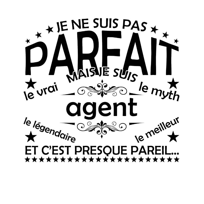 Geschenkagent Agent Der echte Agent