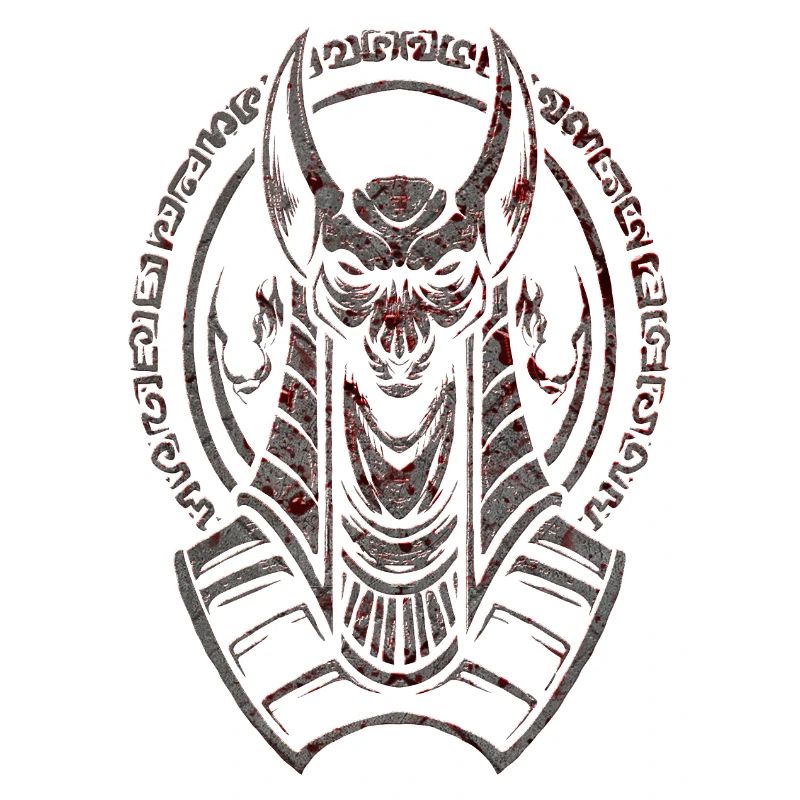 Hiéroglyphe égyptien drapeau du Nil pyramide du pharaon Le Caire