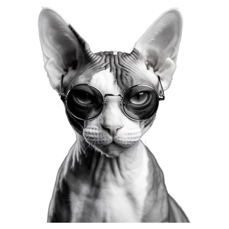 Sphynx peu impressionné