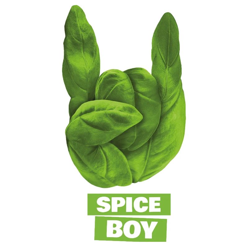 Spiceboy - Basil - Devil Horns - Rock 'n' Roll