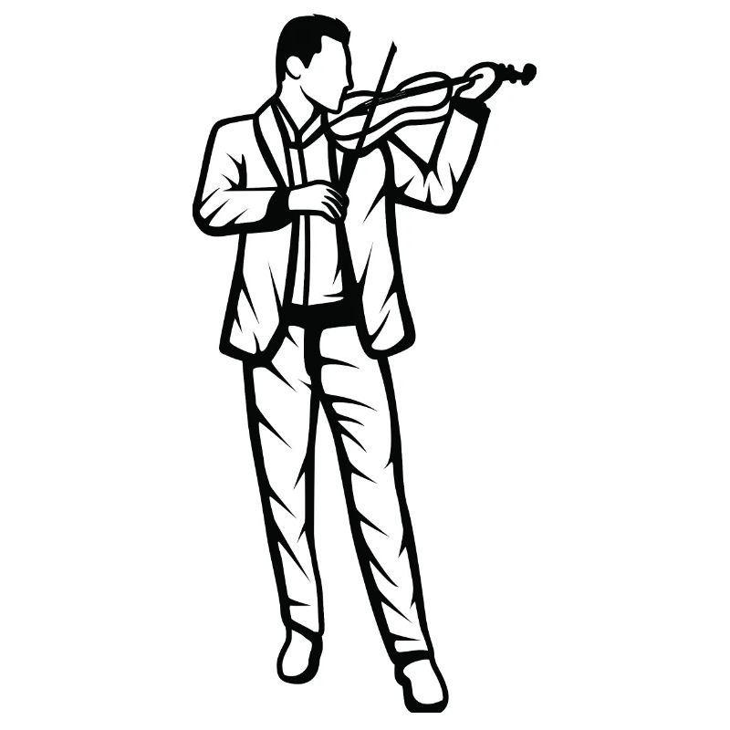 Fiddle Boy Sketch