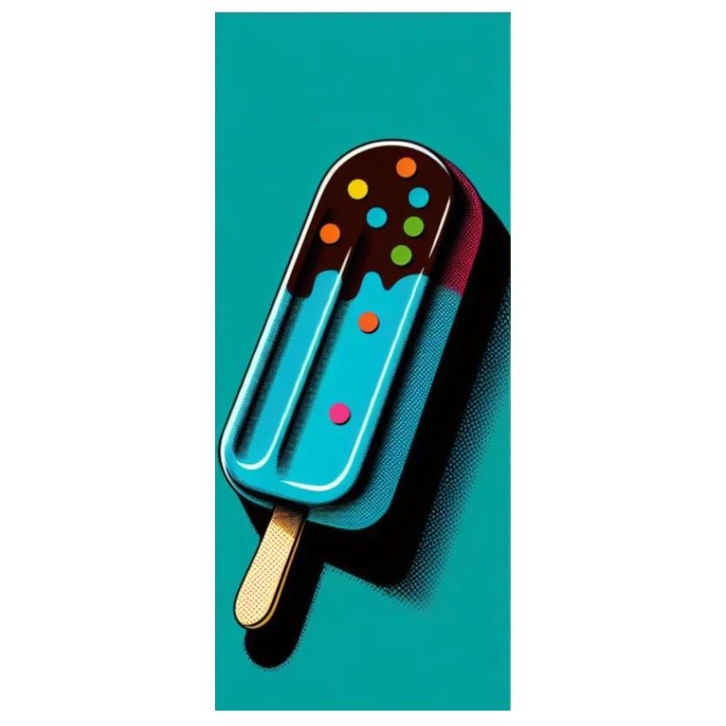 Eis am Stil Popsicle Pop Art I