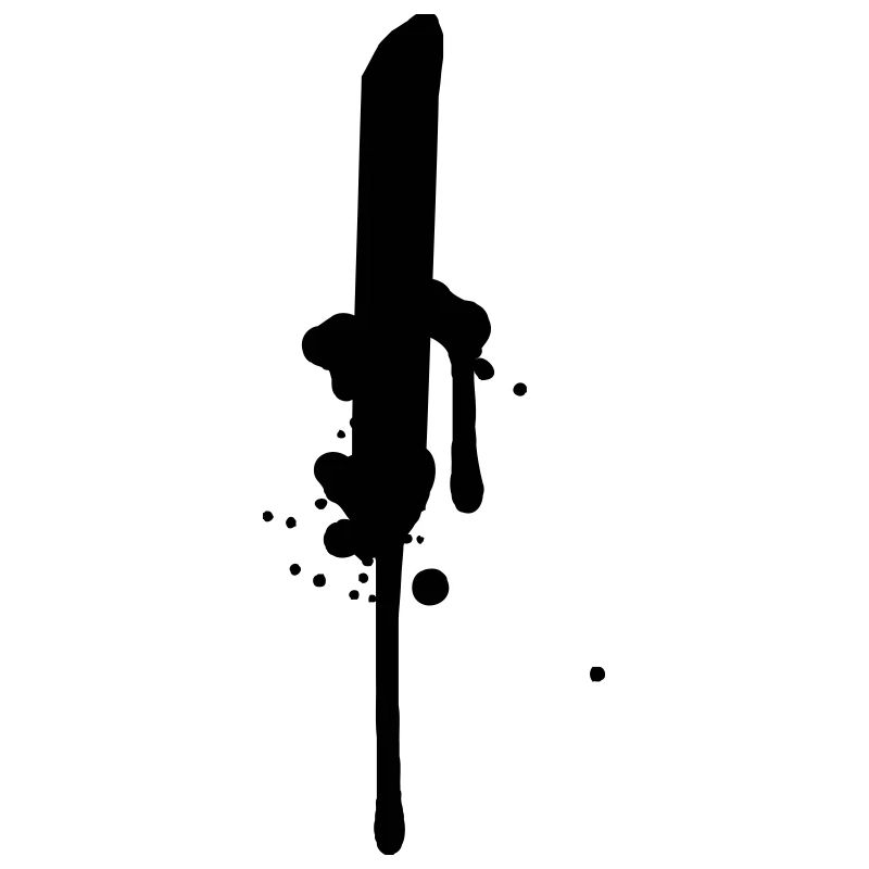 Je course ligne graffiti gouttes Farbklex spray