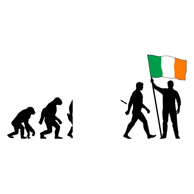 Irland - Evolution - Flagge - Nation