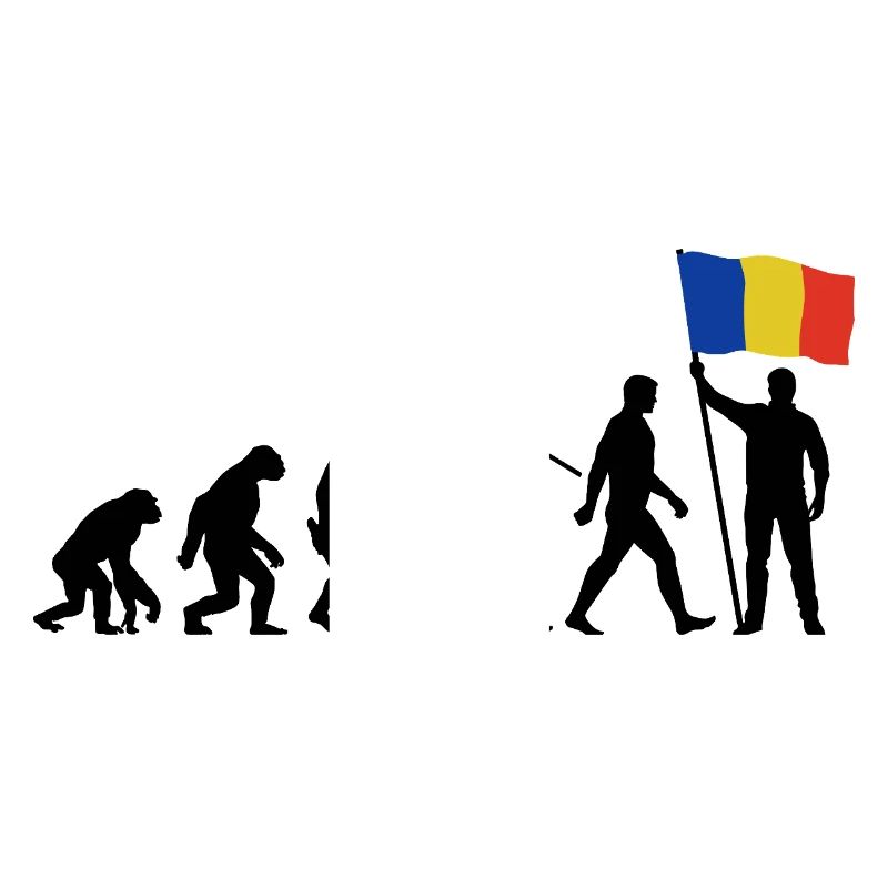 Rumänien - Evolution - Flagge - Nation