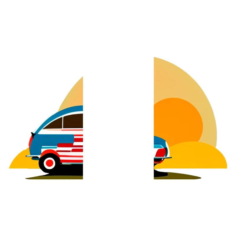 au coucher du soleil