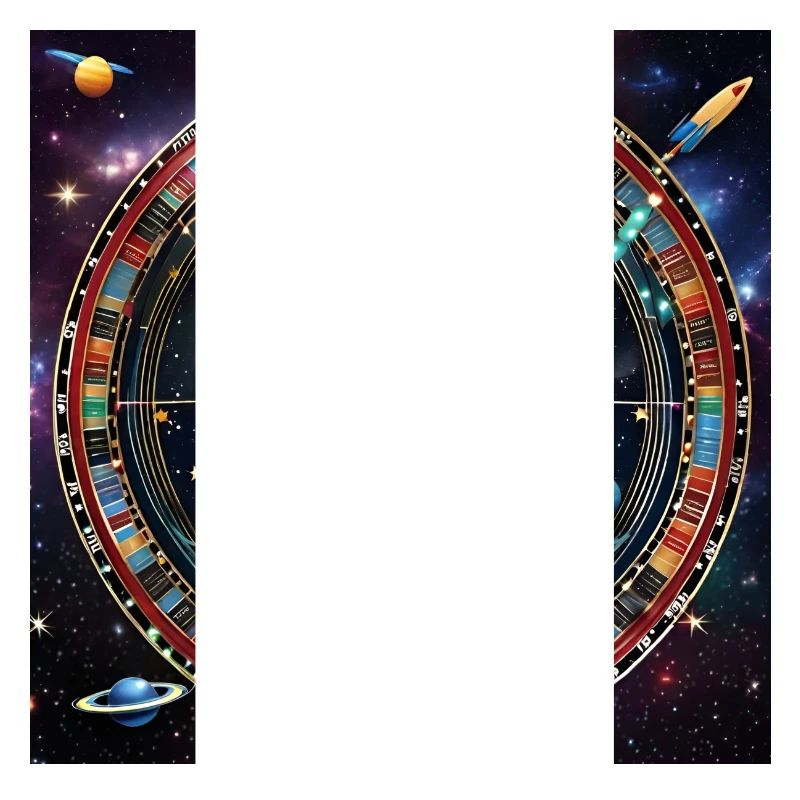 Planetare Präzision - Kosmische Dartscheibe