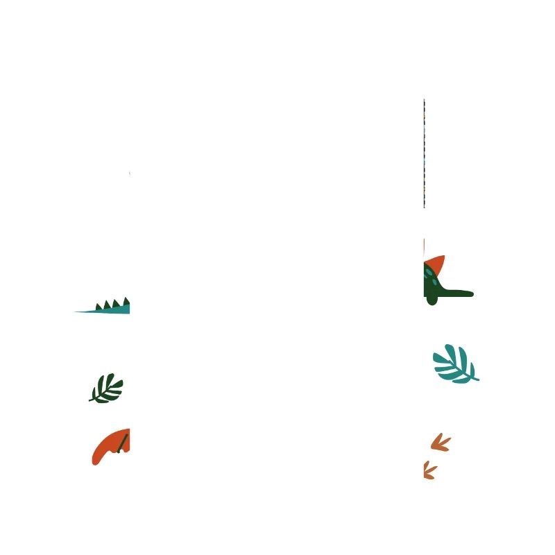 JAN - Beautiful boy name with dinosaur