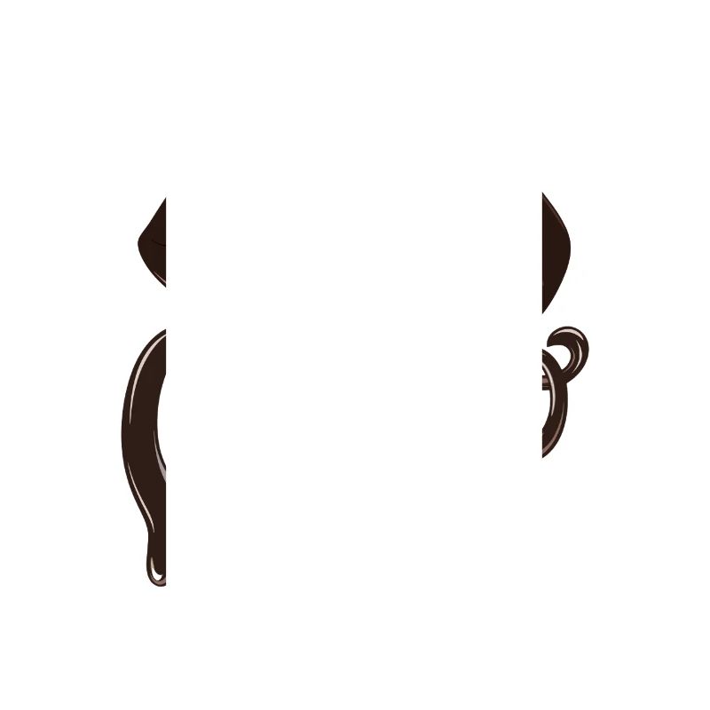 Chocolate Choco Lips Artwork pour