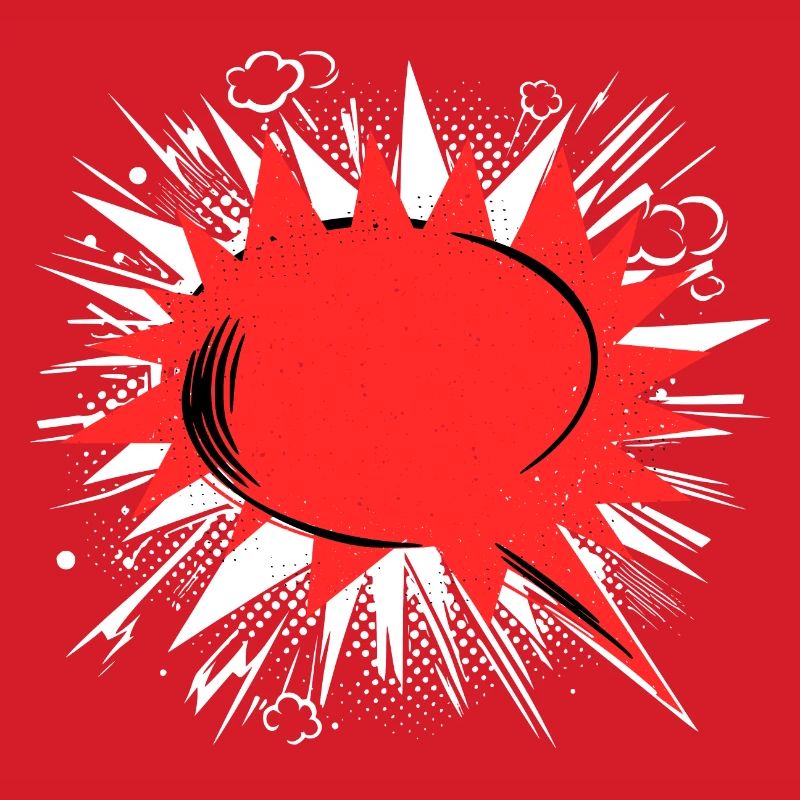 Empty speech bubble